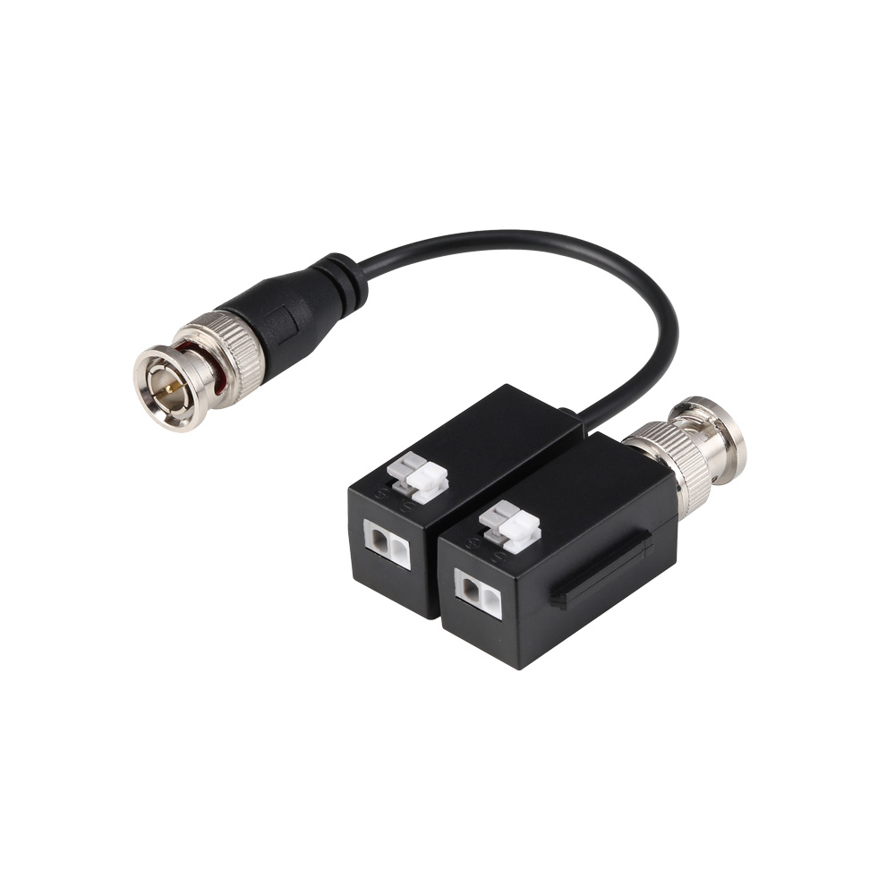 Pack de 2 transceptores pasivos de vídeo HDCVI/HDTVI/AHD/CVBS de 1 canal de transmisión en tiempo real de hasta 4K (CVI) DAH...