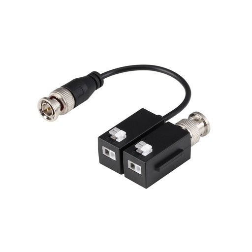 [DAHUA-1631] Pack de 2 transceptores pasivos de vídeo HDCVI/HDTVI/AHD/CVBS de 1 canal de transmisión en tiempo real de hasta 4K (CVI) DAH...
