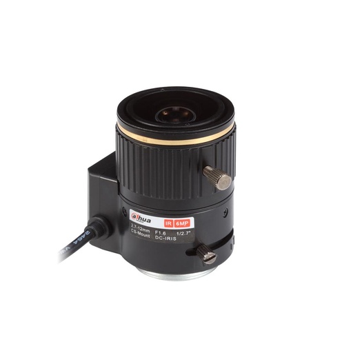 [DAHUA-2088] ”ptica de 6 Megapixels 1/2,7" autoiris DC, 2,7~12 mm DAHUA-2088