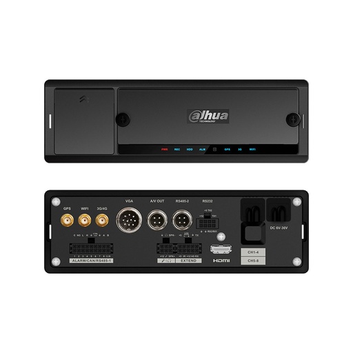 [DAHUA-3379] NVR móvil de 4 canales 2MP con PoE DAHUA-3379