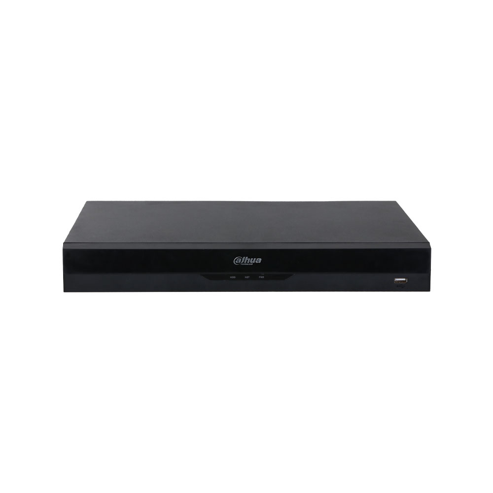 NVR IP WizSense de 32 canales y 16 PoE DAHUA-3956-FO
