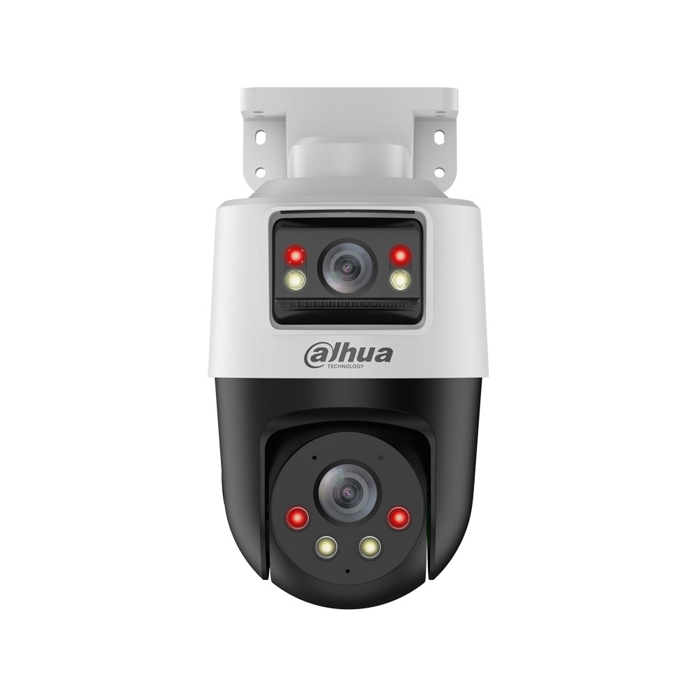 Domo IP Pan Tilt X-Spans Dahua WizSense de 2MP+2MP con disuasión activa DAHUA-4910