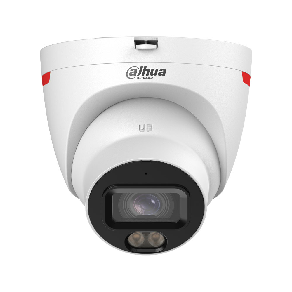 Domo IP Dahua WizSense de 4MP con WizColor y luz cálida 30 m 2,8 mm DAHUA-5032