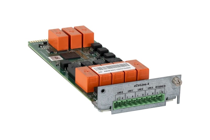 ABT-XCTRLINE-4 - Tarjeta de control de 4 líneas de altavoces
