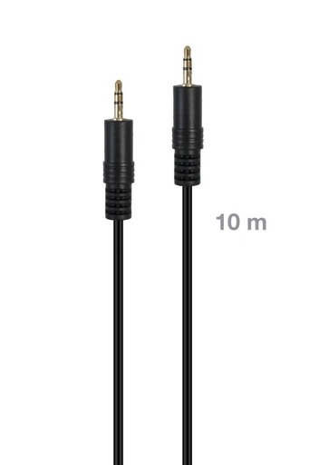[JACK-MM-10] JACK-MM-10 - Cable de señal de audio Jack 3'5 mm macho a Jack 3'5 mm macho