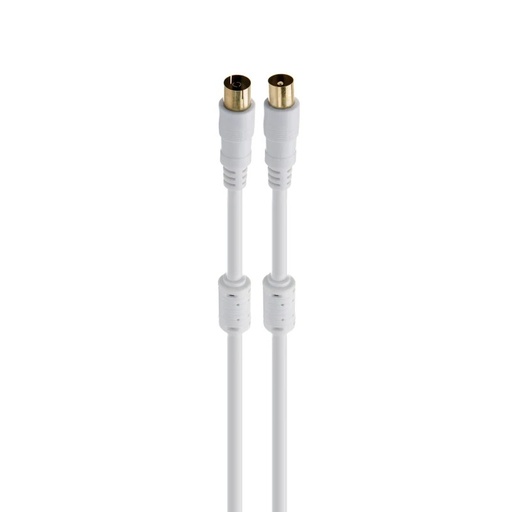 [ANT-BL] ANT-BL - Cable de antena TV/vídeo coaxial macho a antena TV/vídeo coaxial hembra