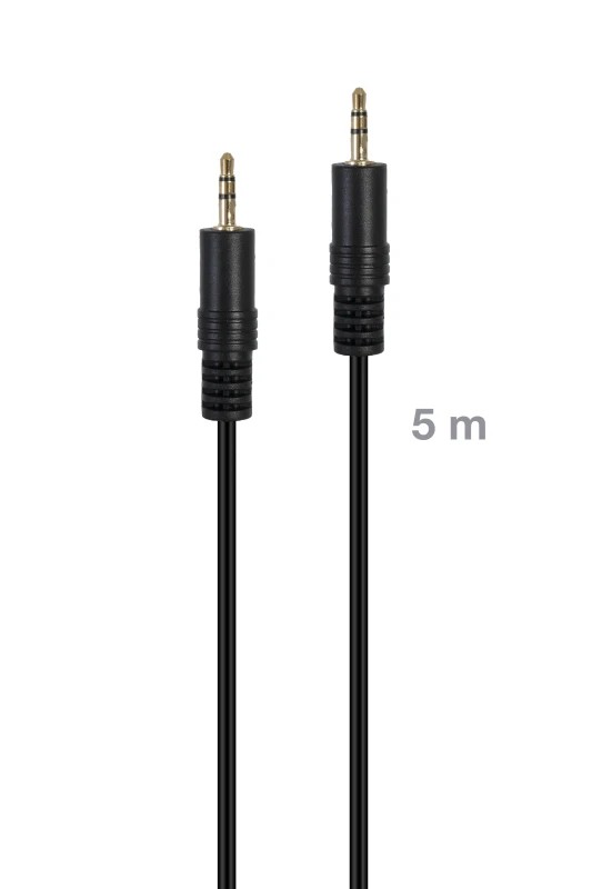 JACK-MM-5 - Cable de señal de audio Jack 3'5 mm macho a Jack 3'5 mm macho