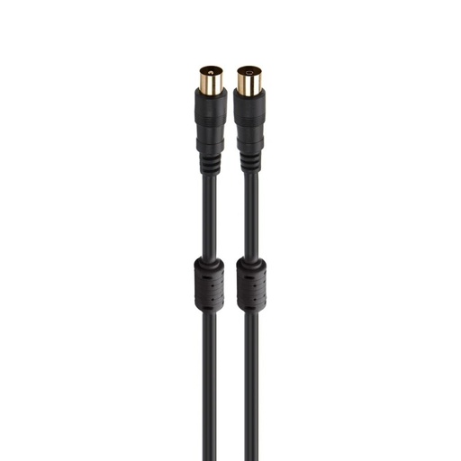 [ANT-NE-3] ANT-NE-3 - Cable de antena TV/vídeo coaxial macho a antena TV/vídeo coaxial hembra