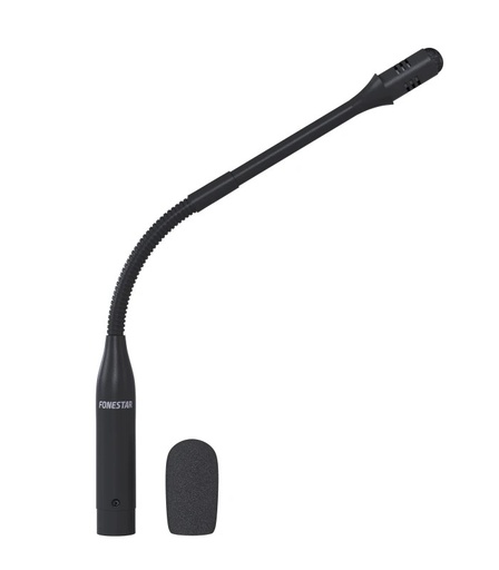[MICFLEX-C32] MICFLEX-C32 - Micrófono de condensador electret unidireccional cardioide con flexo