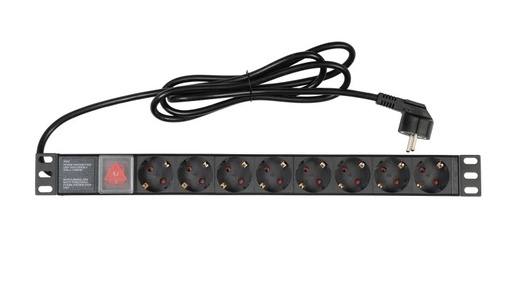 [FRP-8] FRP-8 - Regleta de corriente para rack 19'' 1 U