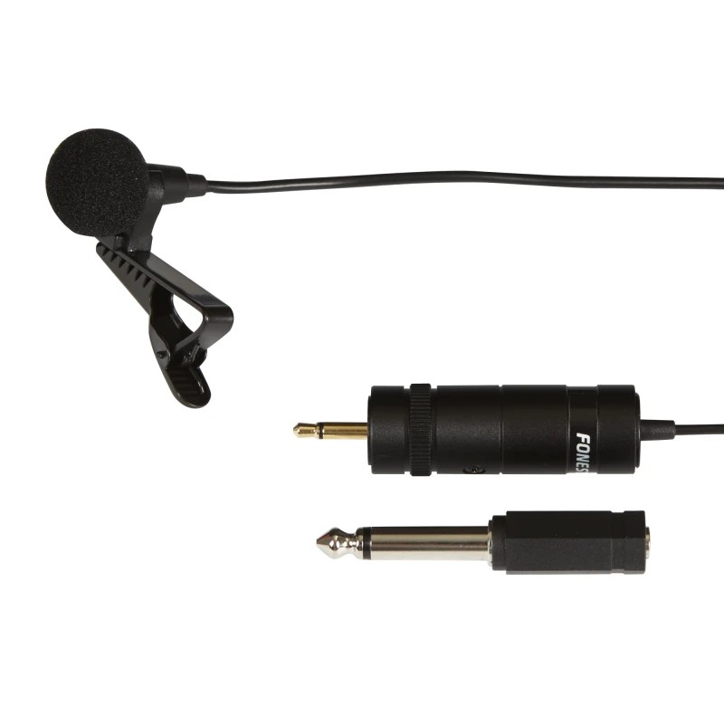 FCM-400 - Micrófono de condensador y adaptador de entrada de micrófono dinámico
