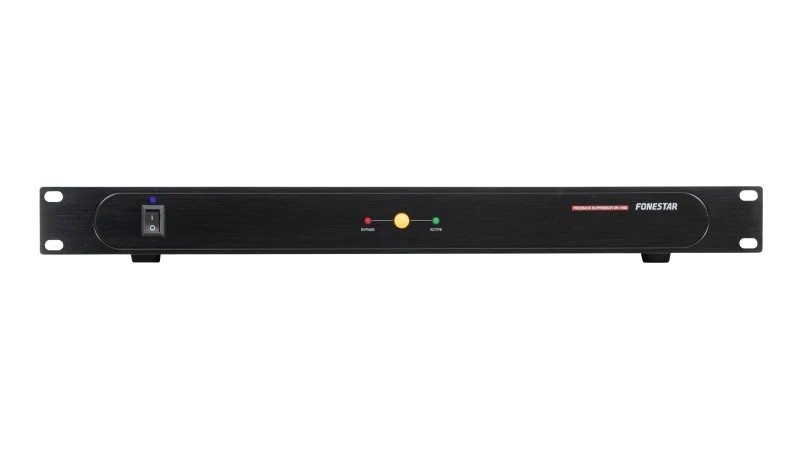 SR-1590 - Supresor de realimentación acústica mediante desplazamiento de frecuencia