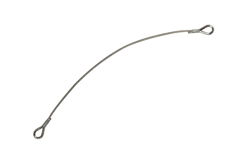 ECA-4 - Estrobo de cable con acero inoxidable con guardacabos