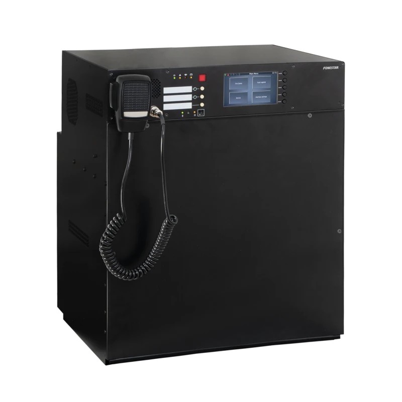 SEVEN-320N - Sistema de alarma por voz y megafonía EN 54 compacto de 2x160 W y conexión 2xSFP