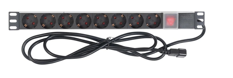 FRP-8MC14 - Regleta de corriente para rack 19'' 1 U