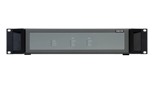 [ZS-2250] ZS-2250 - Etapa de potencia digital de 2 x 250 W RMS para sistema de megafonía y alarma por voz EN 54 ZS