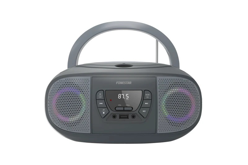 BOOM-GO-G - Radio CD con efectos luminosos