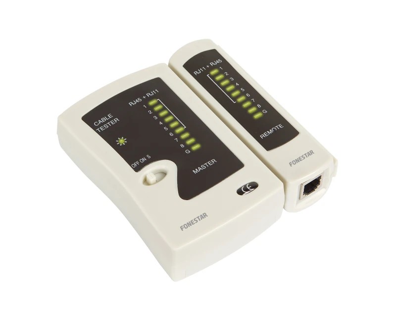 TCAT-8 - Comprobador de cables RJ-45, RJ-11 y RJ-12