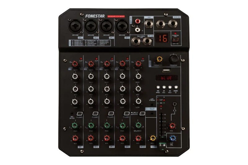 MIX-6LIVE - Mezclador estudio