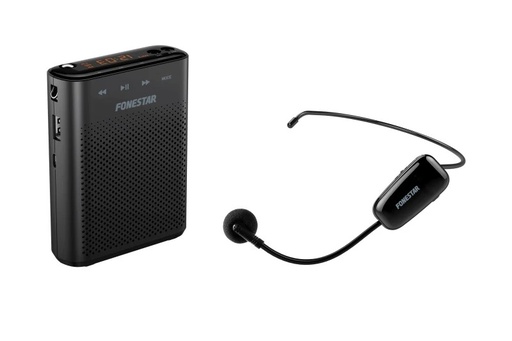 [ALTA-VOZ-W30] ALTA-VOZ-W30 - Amplificador portátil USB/microSD con micrófono inalámbrico UHF