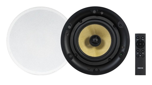 [KS-08WIFI] KS-08WIFI - Kit de sonido 2 altavoces de techo Wi-Fi + Bluetooth
