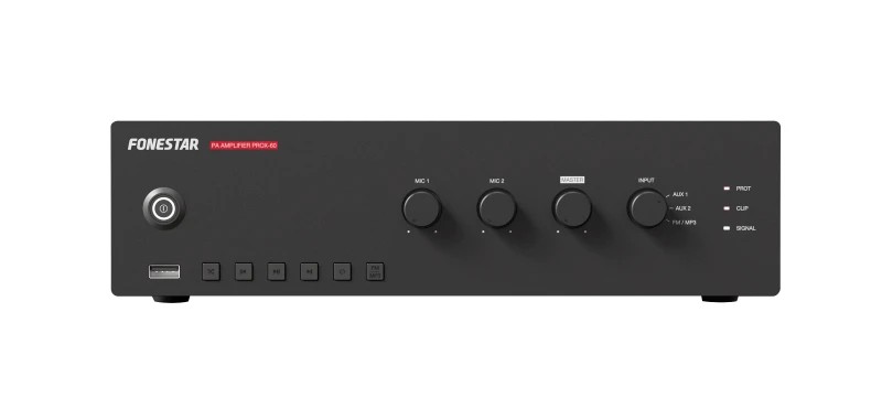 PROX-60 - Amplificador de megafonía monozona