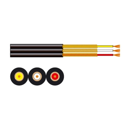 [CW-3] CW-3 - Rollo de cable A/V de 3 conductores