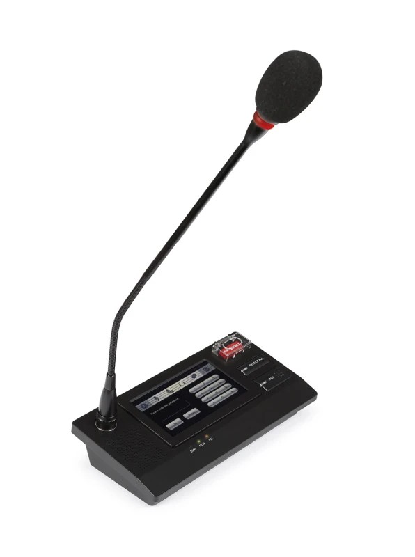 ZS-200M - Micrófono con selector de zonas para sistema de megafonía y alarma por voz EN 54 ZS