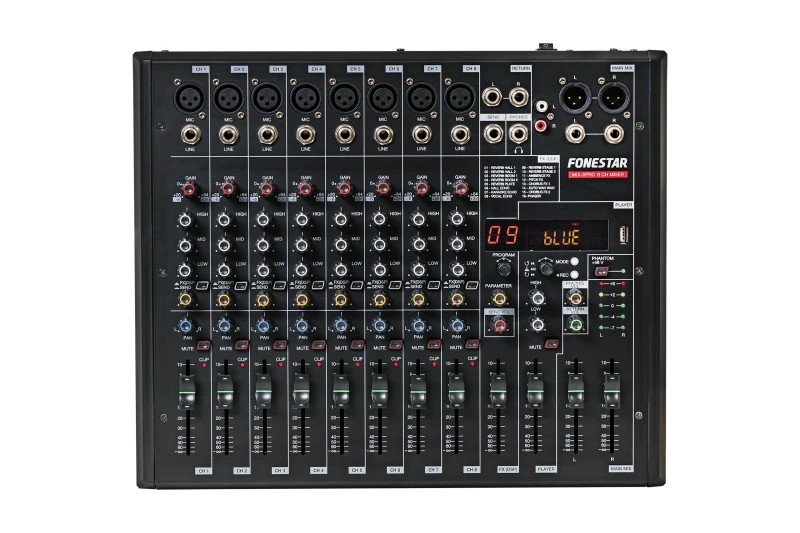 MIX-8PRO - Mezclador estudio