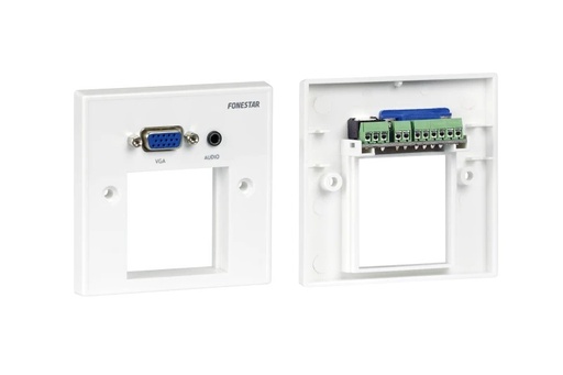 [WP-61VJ] WP-61VJ - Panel de conexión integrado con ventana 1 panel conexión