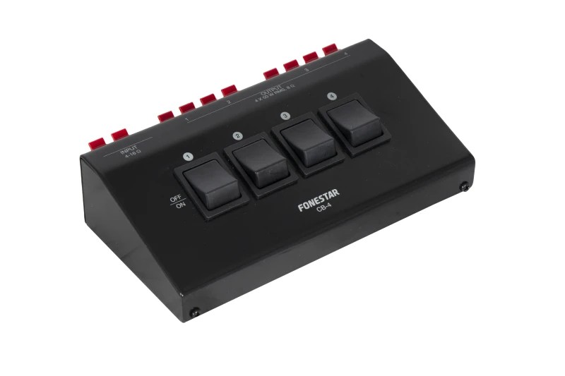 CB-4 - Selector de altavoces estéreo