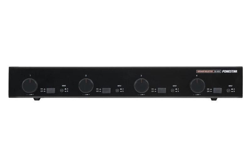 CB-400V - Selector de altavoces estéreo