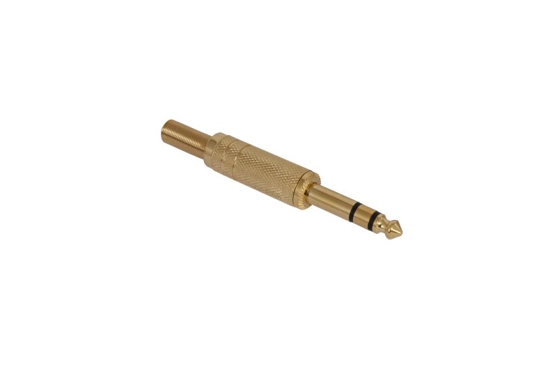 S-101G - Conector de audio Jack 6'3 mm estéreo macho