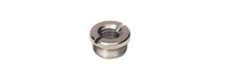 AL-10 - Adaptador rosca 3/8'' hembra a rosca 5/8'' macho con tope