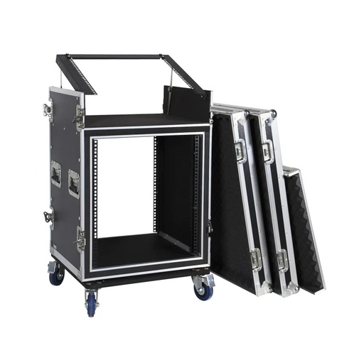 [FRM-130] FRM-130 - Mueble rack flight case 19'' antishock