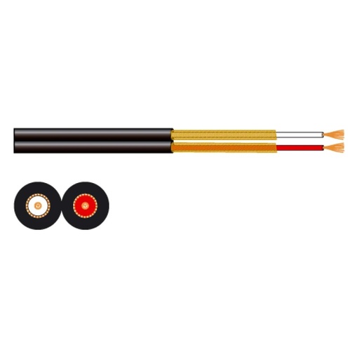 [CW-7] CW-7 - Rollo de cable A/V de 2 conductores