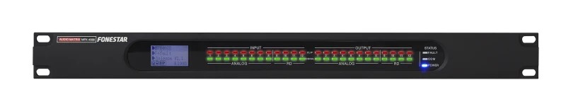 MPX-4088 - Matriz de audio 8 x 8 con DSP y tarjeta DANTE opcional