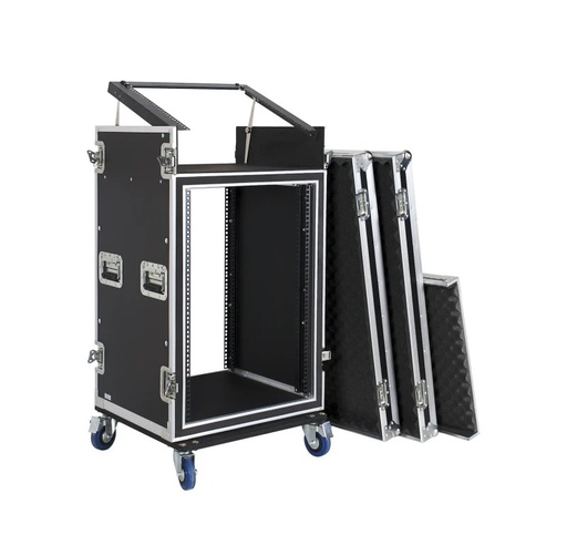 [FRM-170] FRM-170 - Mueble rack flight case 19'' antishock