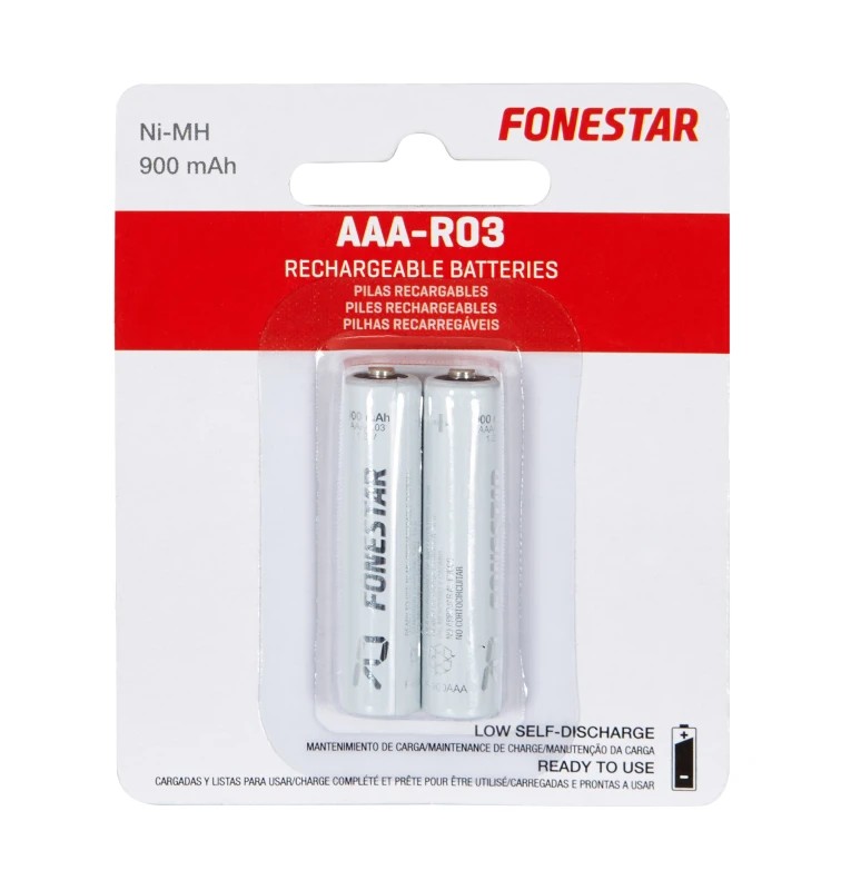 F-900AAA - Pilas recargables Ni-MH AAA-R03