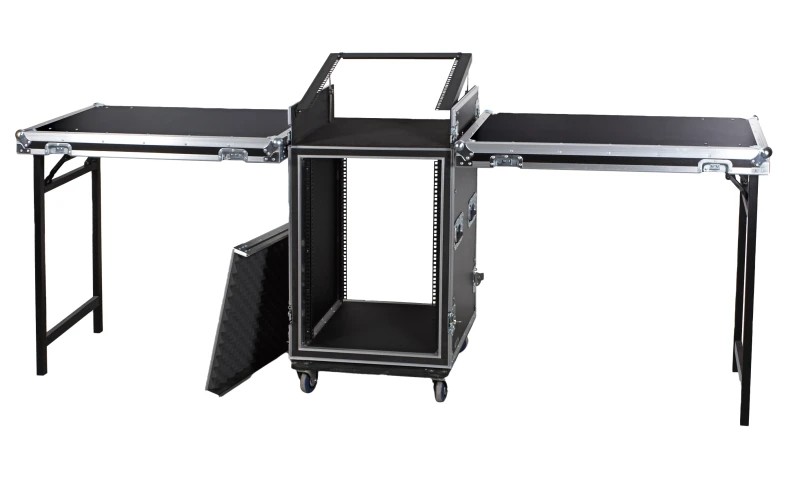 FRM-175 - Mueble rack flight case 19'' antishock