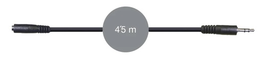 [AA-425L] AA-425L - Cable señal de audio Jack 3'5 mm estéreo hembra a Jack 3'5 mm estéreo macho