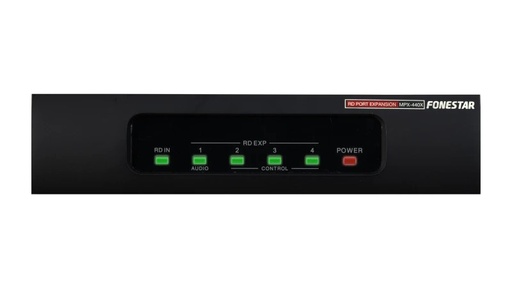 [MPX-440X] MPX-440X - Ampliación de 4 puertos RD para sistema mod. MPX-4088