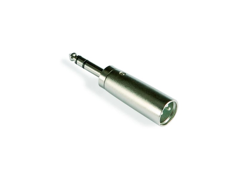 SM-571 - Adaptador de audio Jack 6'3 mm estéreo macho a XLR macho