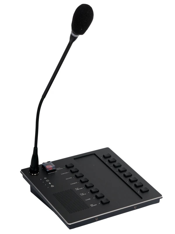 ZS-400MIC - Micrófono de avisos para sistema de megafonía y alarma por voz EN 54 ZS
