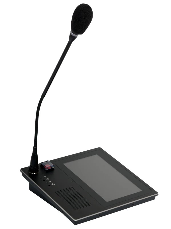 ZS-300MIC - Micrófono de avisos para sistema de megafonía y alarma por voz EN 54