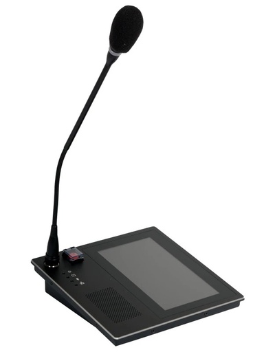[ZS-300MIC] ZS-300MIC - Micrófono de avisos para sistema de megafonía y alarma por voz EN 54