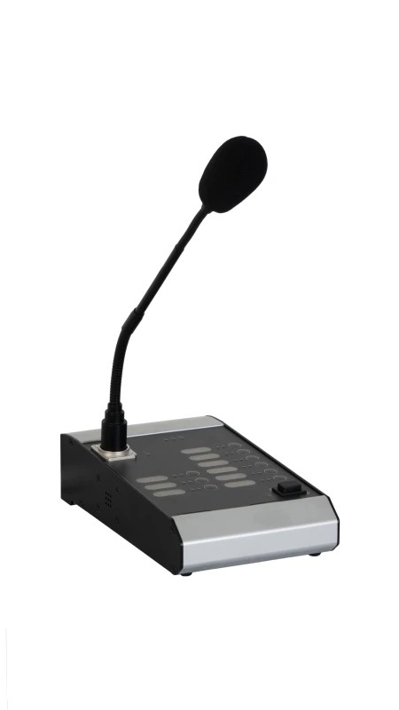 SEVEN-MIC - Micrófono de zonas para sistema de megafonía y alarma por voz EN54 SEVEN