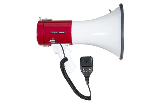 [MF-600SGU] MF-600SGU - Megáfono con sirena, reproductor USB/SD, grabador y micrófono de mano