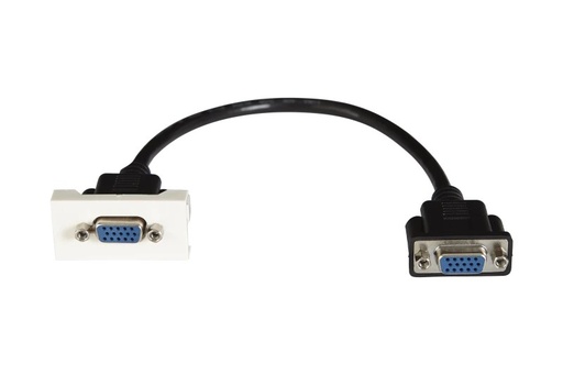 [WP-61V-02] WP-61V-02 - ½ panel de conexión VGA hembra