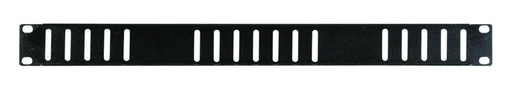 [FRP-10VEN] FRP-10VEN - Panel frontal 1 U con ranuras de ventilación para rack 19''